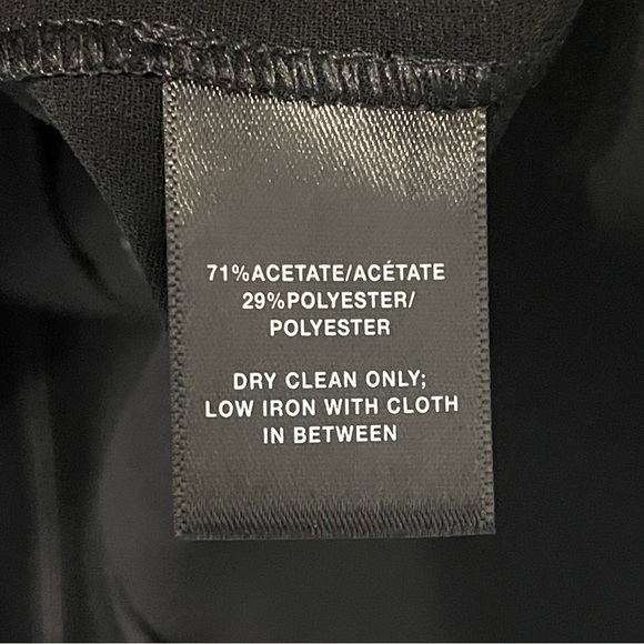 Lafayette 148 New York Finesse Crepe Tayla Blouse Sz M - Picture 10 of 11